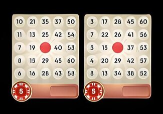 Cartes Bingo à emplacement central libre du jeu Big Baller