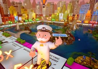 Plateau 3D du jeu Monopoly Big Baller